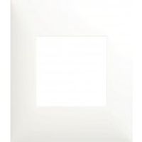 Plaque simple blanche Arnould Espace Evolution 64401