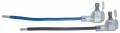Embouts de Branchement à Perforation d’Isolant 6 à 35 mm2 EBCP Michaud – Longueur 190 mm – 1 Noir et 1 Bleu