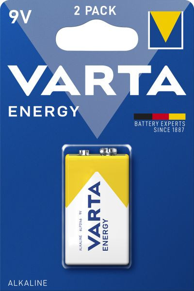Varta 4122_229_411 Varta energy pile alcaline 9V/6LR61 par 1