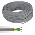 Câble Souple HO5VV-F 3G1,5 mm² – Gris – Couronne de 50 m (prix au m)