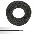Chute de  17m de Câble photovoltaïque h1z2z2-k 1x6mm² couleur noir à la coupe (prix au mètre)