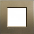 Plaque Living Light Bticino Square - 2 modules