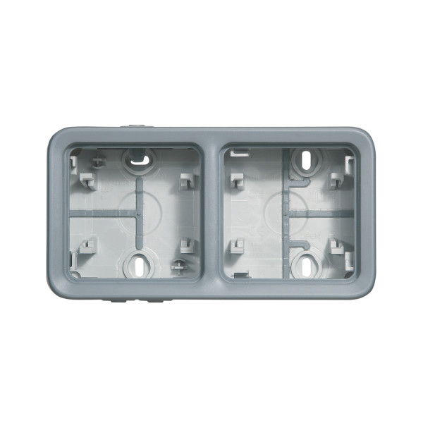 Boitier étanche Plexo composable Blanc 2 postes horizontal à prix mini -  LEGRAND Réf.069690