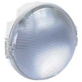 Hublot Koro étanche -IP55/IK08- rond - lampe fluocomp 2x9W culot G23 - blanc - Legrand