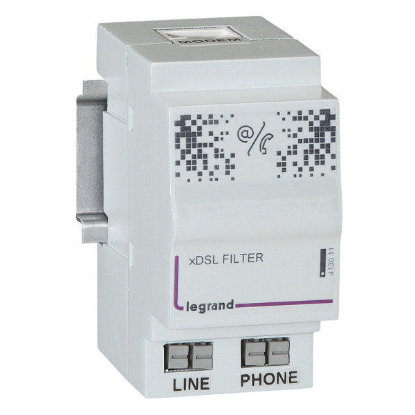 Legrand 413011 Filtre ADSL - pour accès téléphone et ADSL dans