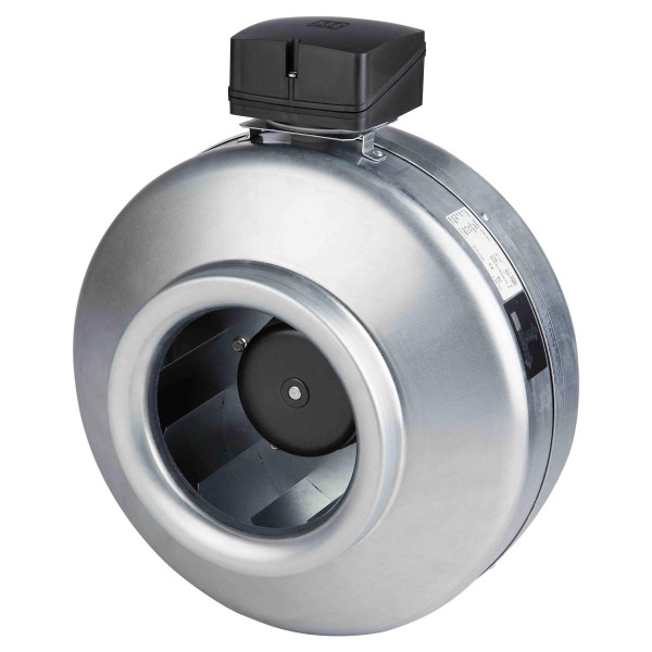 Ventilateur de conduit, max 900 m3/h, D 200 mm, 3 vitesses S&P