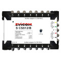 Evicom commutateur autonome 5 entrées 12 sorties SCS512/B